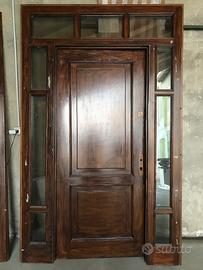 Portone d’ingresso in rovere