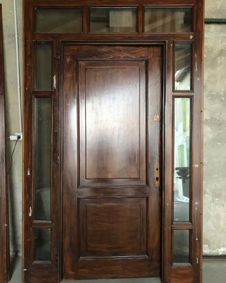 Portone d’ingresso in rovere