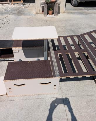  kit camperizzazione VW caddy e simili