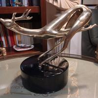 Scultura in ottone - artista Somchai Hattakitkosol