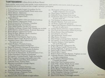 EINAUDI favole collana TANTI BAMBINI Bruno Munari