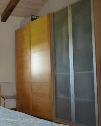 armadio guardaroba Pax Ikea 2 ante scorrevoli 