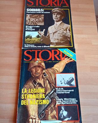 Rivista storia illustrata 1977 2 numeri