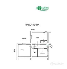 Bilocale oltre accessori in buono stato