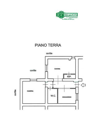 Bilocale oltre accessori in buono stato