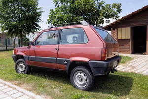 Fiat Panda Sisley4x4 storica 1989 gancio traino