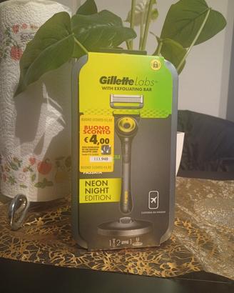 GILLETTE LABS RASOIO 2UP NEON TRA.

