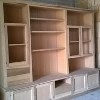 Libreria parete in legno