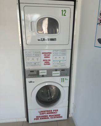 Colonna Lavatrice e Asciugatrice utilizzo PET