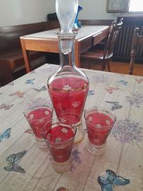 servizio liquore anni 50/70  "tre fuochi"