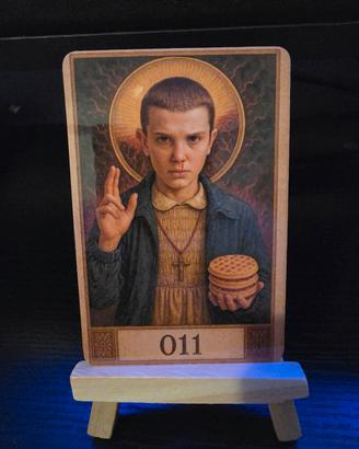 Santino artistico Stranger Things 011 Eleven