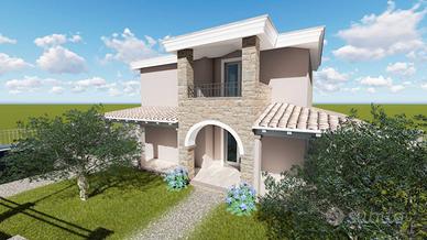 Lotto edificabile per villa bifamiliare