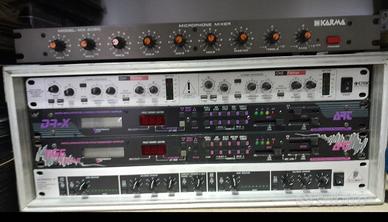 APPARECCHIATURA AUDIO PER STUDIO O LIVE,
