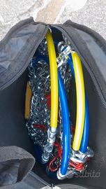 n4 catene da neve nuove per fuoristrada, furgone