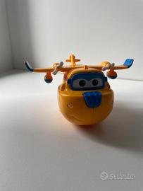 Giocattolo super wings Donnie transformer