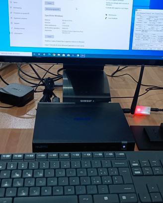Mini PC ASUS i7, 16 GB RAM, SSD 256 GB con monitor