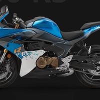 Qj Motor srk 600 rs azzurra