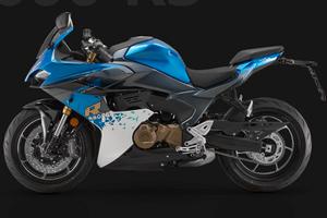 Qj Motor srk 600 rs azzurra