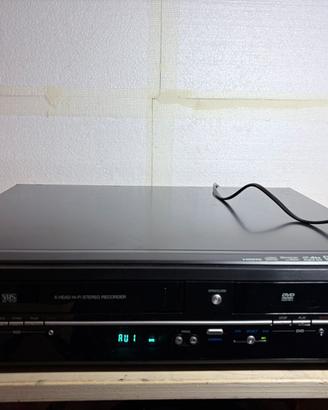 Funai WD6D-D4413DB VCR-DVD VHS/DVD 6 teste Hi-Fi