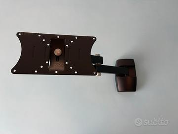 Staffa supporto tv orientabile portata 20 kg