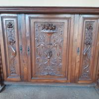 CREDENZA ANTICA 3 PORTE