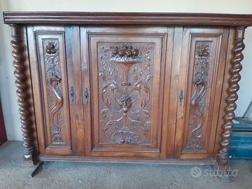CREDENZA ANTICA 3 PORTE