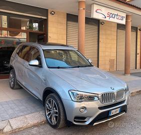 Bmw X3 xDrive20d xLine TETTO NAVY PELLE LED 360
