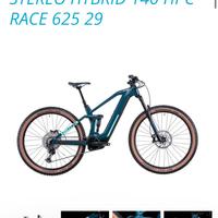 E bike Cube stereo Hybrid 140 Hpc race 625