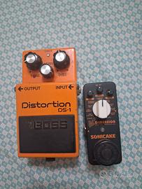 pedali chitarra elettrica ds1 chorus sonicake boss