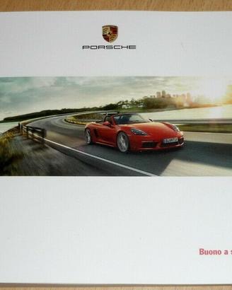 Libretto istruzioni,uso manutenzione Porsche 718