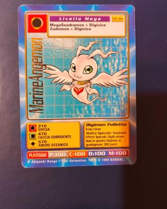 Carta MarineAngemon CE-34 1999 Digimon
