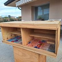 Terrario in legno multistrato 