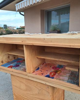 Terrario in legno multistrato 