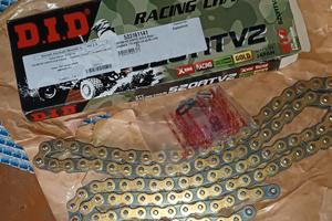 catena passo 520 con 114 maglie nuova 