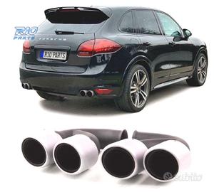 TERMINALI SCARICO PORSCHE CAYENNE V8 GTS TURBO S 1