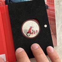 Moneta 5 euro vespa ROSSA