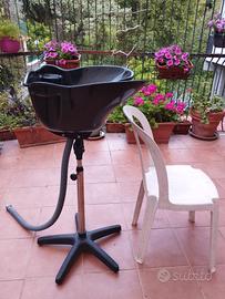 Lavatesta portatile professionale 