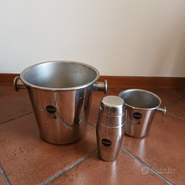 Secchielli per ghiaccio e shaker Alessi