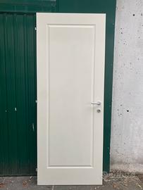 Porta interna 80x210 completa di telaio e maniglia