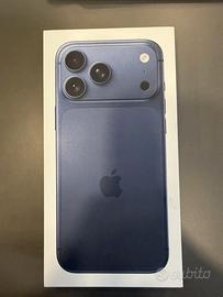 Iphone 17 pro max 256gb blue