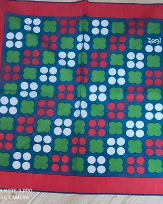 Foulard Yves Saint Laurent vintage quadrifogli"