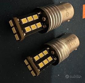 2 lampadine D GEAR BA15S 12 V 21 W LED GTR