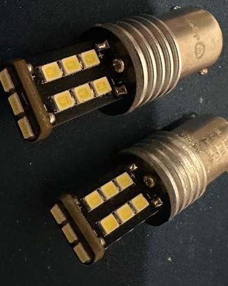 2 lampadine D GEAR BA15S 12 V 21 W LED GTR
