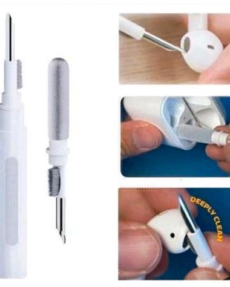 Kit Pulizia Auricolari 3 in 1 Pennello per AirPods