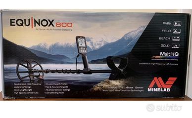 metal detector equinox 800