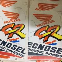 Kit grafiche tecnosell per honda cr 125 250 90-92