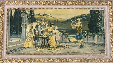 Quadro scena classica