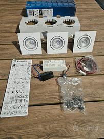 Kit 3 Faretti LED da Incasso Philips 