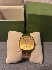 Orologio Gucci Grip acciao oro placcato 38 mm