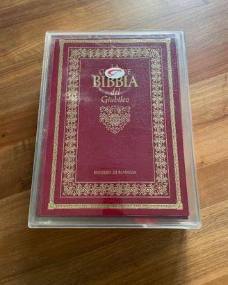 Bibbia del Giubileo con registro di famiglia